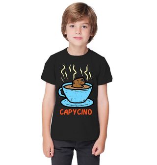Obrázek 1 produktu Dětské tričko Kapybara v Kávě Capycino
