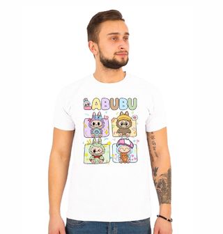 Obrázek 1 produktu Pánské tričko Čtyři Labubu v Rámečcích