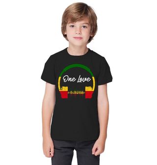 Obrázek 1 produktu Dětské tričko Sluchátka Míru One Love