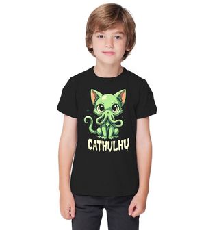 Obrázek 1 produktu Dětské tričko Kočka Cthulhu Cathulhu