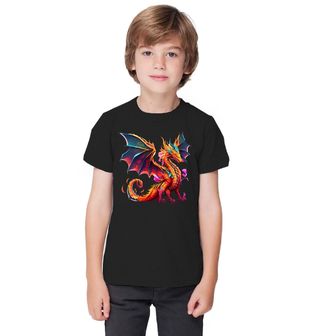 Obrázek 1 produktu Dětské tričko Ohnivý Drak Fire Dragon