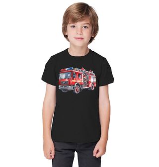 Obrázek 1 produktu Dětské tričko Hasičské auto Fire Truck