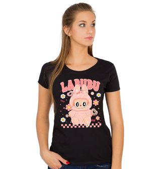 Obrázek 1 produktu Dámské tričko Růžový Labubu