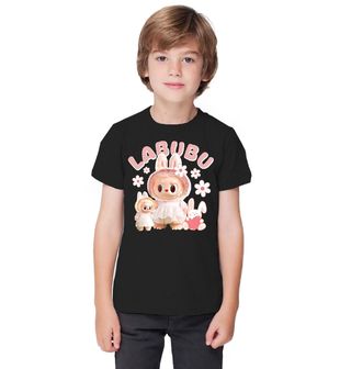 Obrázek 1 produktu Dětské tričko Růžové Labubu Princezny