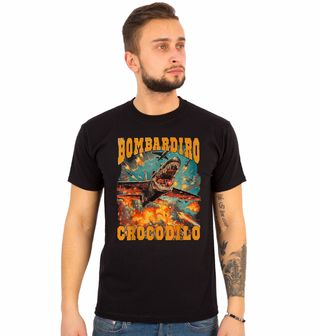 Obrázek 1 produktu Pánské tričko Bombardiro Crocodilo ve Válce