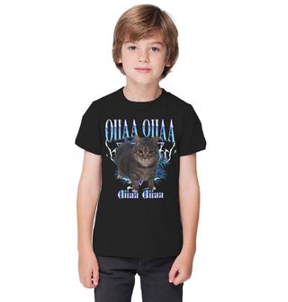 Obrázek 1 produktu Dětské tričko Spinning Cat OIIAA OIIAA
