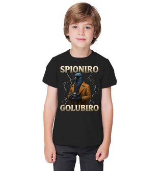 Obrázek 1 produktu Dětské tričko Holub Špion Spioniro Golubiro Italský Brainrot