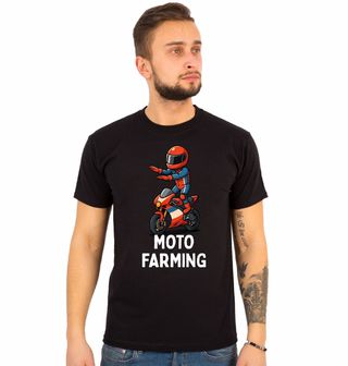 Obrázek 1 produktu Pánské tričko Aura Moto Farming