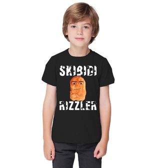 Obrázek 1 produktu Dětské tričko Skibidi Rizzler Nugetka