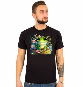 Obrázek 1 produktu Pánské tričko Usměvavá Žabička