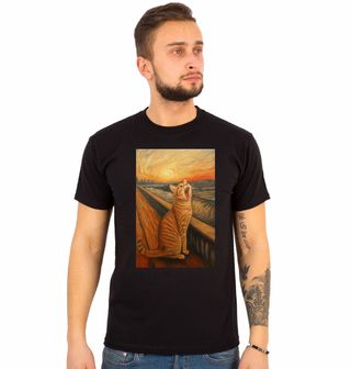 Obrázek 1 produktu Pánské tričko Kočičí Výkřik