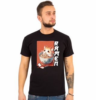 Obrázek 1 produktu Pánské tričko Křeček v Ramen Misce
