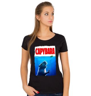Obrázek 1 produktu Dámské tričko Kapybara Čelisti z hlubin Jaws