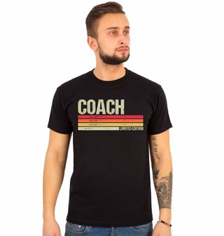 Obrázek 1 produktu Pánské tričko Trenér COACH Retro Limited Edition