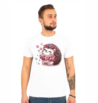 Obrázek 1 produktu Pánské tričko Zamilovaný Ježek