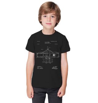 Obrázek 1 produktu Dětské tričko Letadlo Patent O. & W. Wright