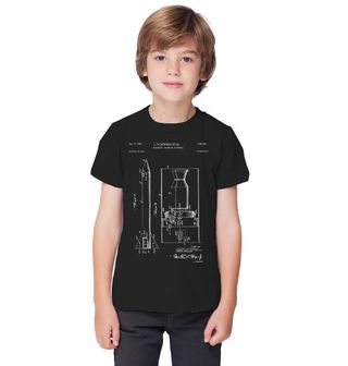 Obrázek 1 produktu Dětské tričko Raketa Patent H. W. Merrill