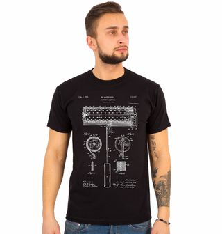 Obrázek 1 produktu Pánské tričko Malířský váleček Patent M. Matsakas