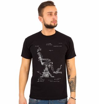 Obrázek 1 produktu Pánské tričko Zubařské Křeslo Patent E. T. Starr