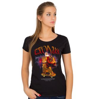 Obrázek 1 produktu Dámské tričko Mojžíš na skateboardu Exodus 31:18