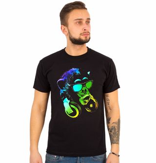 Obrázek 1 produktu Pánské tričko DJ Šimpanz
