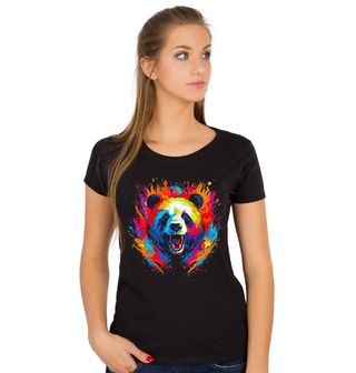Obrázek 1 produktu Dámské tričko Divoká Panda v Barvách