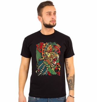 Obrázek 1 produktu Pánské tričko Aztécký Jaguár