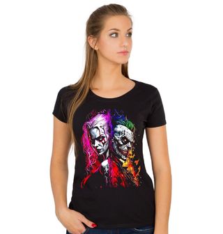 Obrázek 1 produktu Dámské tričko Harley a Joker v Barvách