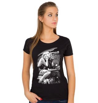 Obrázek 1 produktu Dámské tričko Marilyn Monroe a Kostlivec