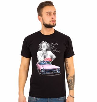 Obrázek 1 produktu Pánské tričko Marilyn Monroe Pretty In Pink 