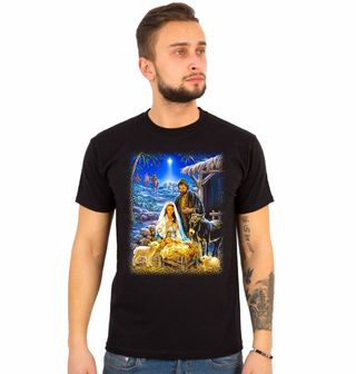 Obrázek 1 produktu Pánské tričko Narození Spasitele