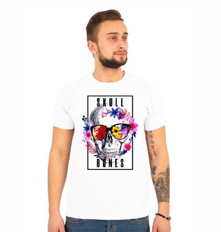 Obrázek 1 produktu Pánské tričko Skull Bones Lebka a Kosti