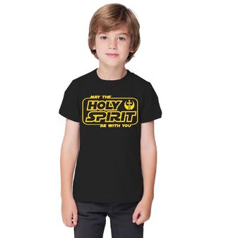 Obrázek 1 produktu Dětské tričko Ať tě provází Svatý Duch Star Wars