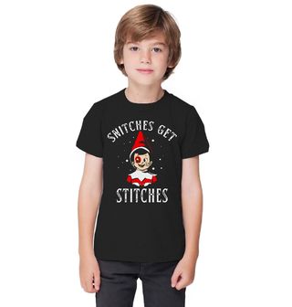 Obrázek 1 produktu Dětské tričko Elfí Práskač Snitches Get Stitches