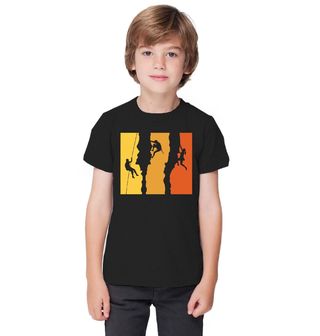 Obrázek 1 produktu Dětské tričko Skalní horolezci Retro Hiking