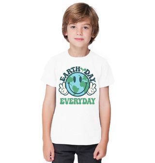 Obrázek 1 produktu Dětské tričko Emoji Planeta Earth Day Everyday