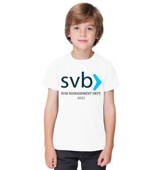 Obrázek 1 produktu Dětské tričko SVB Risk Management Dept