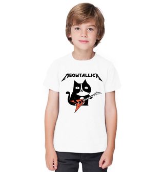 Obrázek 1 produktu Dětské tričko Metalová Kočka Meowtallica
