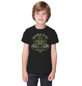 Obrázek 1 produktu Dětské tričko Boba Fit Mandalorian Gym