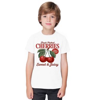 Obrázek 1 produktu Dětské tričko Šťavnaté Třešně Fresh Picked Cherries