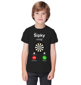 Obrázek 1 produktu Dětské tričko Šipky volají Phone Call