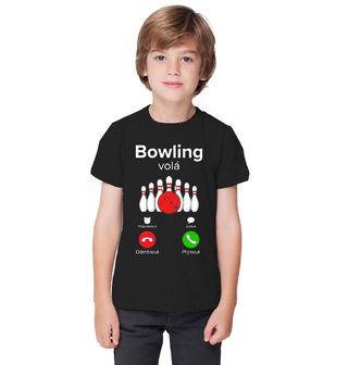 Obrázek 1 produktu Dětské tričko Bowling volá Phone Call