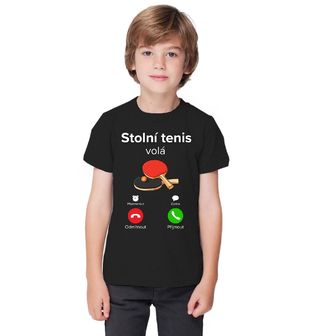 Obrázek 1 produktu Dětské tričko Stolní tenis volá Phone Call