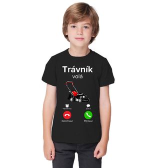 Obrázek 1 produktu Dětské tričko Trávník volá Phone Call