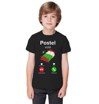 Obrázek 1 produktu Dětské tričko Postel volá Phone Call