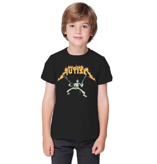 Obrázek 1 produktu Dětské tričko Metalový Autism