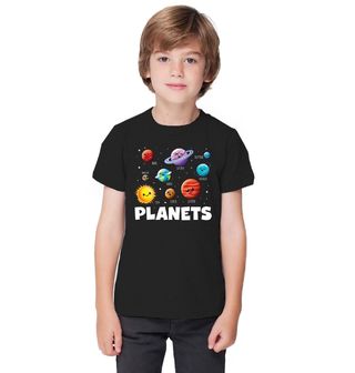 Obrázek 1 produktu Dětské tričko Usměvavé planety