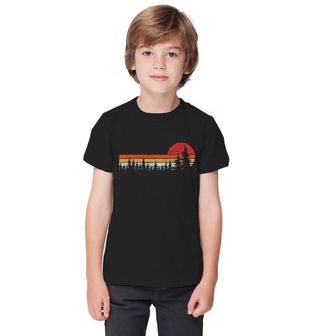 Obrázek 1 produktu Dětské tričko Retro Lesní stromy