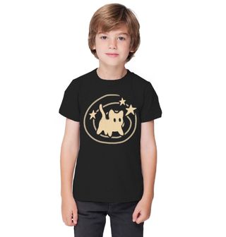 Obrázek 1 produktu Dětské tričko Kočičí spirála Y2K Galaxy Panic Cat