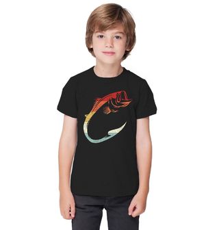 Obrázek 1 produktu Dětské tričko Retro Ryba na Háčku